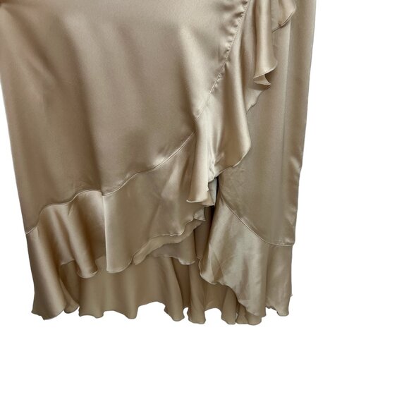 Show Me Your Mumu Samantha Sleeveless high low Ruffle Wrap Dress women's size S - Picture 5 of 8